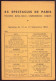 Programme " Spectacles De Paris " 1954 - Programs