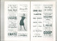 LEMBEYE 1964 , FETES DU VIC - BILH : LE PROGRAMME - Programmi