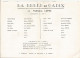 COMITE DES FETES DE SAUCATS : PROGRAMME " LA BELLE DE CADIX " DE FRANCIS LOPEZ - Programmes