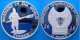 CONGO 12X10 F 2010 FROOF SILVER PLATED SERIE WARRIORS OF THE WORLD MINTAGE 1000 PCS WEIGHT 29,2gX12 UNC CONSERVAZINE FON - Congo (Democratic Republic 1998)