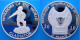 Delcampe - CONGO 12X10 F 2010 FROOF SILVER PLATED SERIE WARRIORS OF THE WORLD MINTAGE 1000 PCS WEIGHT 29,2gX12 UNC CONSERVAZINE FON - Congo (Democratic Republic 1998)
