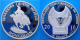 Delcampe - CONGO 12X10 F 2010 FROOF SILVER PLATED SERIE WARRIORS OF THE WORLD MINTAGE 1000 PCS WEIGHT 29,2gX12 UNC CONSERVAZINE FON - Congo (Democratic Republic 1998)