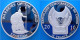 Delcampe - CONGO 12X10 F 2010 FROOF SILVER PLATED SERIE WARRIORS OF THE WORLD MINTAGE 1000 PCS WEIGHT 29,2gX12 UNC CONSERVAZINE FON - Congo (Democratic Republic 1998)
