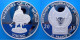 Delcampe - CONGO 12X10 F 2010 FROOF SILVER PLATED SERIE WARRIORS OF THE WORLD MINTAGE 1000 PCS WEIGHT 29,2gX12 UNC CONSERVAZINE FON - Congo (Democratic Republic 1998)