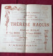 [-50%] Tournées Lambert - Adminit. E. Beauduin - Thérèse Raquin DEmile Zola - Il - Programmes