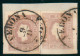 Delcampe - Lombardei & Venetien, VERONA, Complete And Clear Cancellation, 2 X 17 A, 1,05 Kr, Greylilac, Newspaper Stamp, On Piece - Periódicos