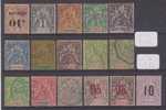 Lot N°529 Martinique (16 Valeurs). Coté 80 Euros - Other & Unclassified