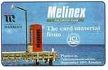 TELECARTE ITALIA PUBLICITE MELINEX (CATALOGUE GOLDEN 2004 NR 256 € 18) - Private-Omaggi