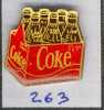 N° 263 - PIN´S - (COKE) - Coca-Cola