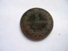 Italie  5 Centesimi De 1862N  Beau. - Other & Unclassified