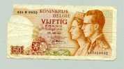 50 Francs De 1966 Roi Baudouin Et La Reine Fabiola (2) - Altri & Non Classificati
