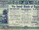 DECO : THE LAND BANK OF EGYPT /  BANQUE FONCIERE D´EGYPTE - Bank & Insurance