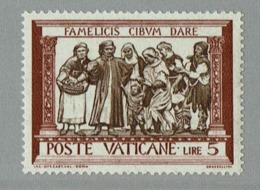 STAMP VATICAN TO FEED STARVING MNH - Andere & Zonder Classificatie