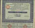 RARE : STE INDOCHINOISE DE COMMERCE , AGRICULTURE & FINANCE - Asie