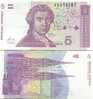 Billet De Croatie 5 Dinara 1991 - Croatie