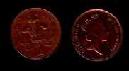 UK 1994 2 Pence Elizabeth II Catnr. 141b - 2 Pence & 2 New Pence