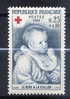 1965--n°1466  Trace Charniere --tp Cx- Rouge  "Le Bébé à La Cuillère--A.Renoir - Unused Stamps