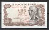 BILLET DE BANQUE BANK NOTE OF 100 PESETAS WITHOUT CIRCULATE NEW - Sonstige & Ohne Zuordnung