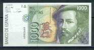 BILLET DE BANQUE BANK NOTE OF 1000 PESETAS WITHOUT CIRCULATE NEW - Other & Unclassified