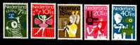 Ned 1964 Kinder Zegels  Mint Hinged 830-834 #318 - Unused Stamps