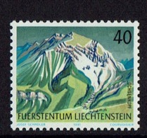 1991 LIECHTENSTEIN TIMBRE DE MONTAGNES - STAMP MOUNTAIN MNH - Autres & Non Classés