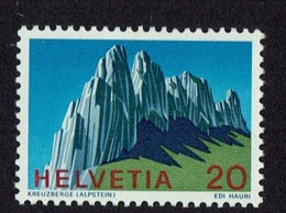 1991 SUISSE TIMBRE DE MONTAGNES ALPES - SWITZERLAND STAMP MONTAIN ALPSTEIN MNH - Unused Stamps