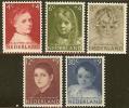 Ned 1957 Kinder Serie Mint Hinged 707-711# 153 - Unused Stamps