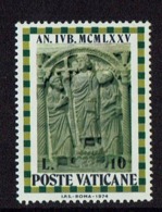 1974 VATICAN AN IVB STAMP MNH SCULTURE - Autres & Non Classés