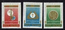 1976 VATICAN CONGRESS EUCHARITS PHILADELPHIA STAMPS MNH - Other & Unclassified
