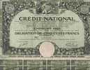 DECO : CREDIT NATIONAL 1920 - Banca & Assicurazione