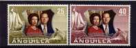Anguilla Yvertnr 134-35 ***MNH  Cote 6,50 € Marriage Royal - Anguilla (1968-...)
