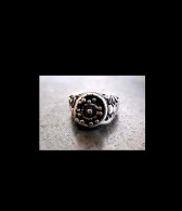 - Bague Bédouine Début XIXème / Beginning Of The XIXth Century Bedouin Silver Ring - Anelli