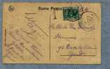 Postkaart "SM" Met TX 12A Met Naamstempel GENT / GAND  Op 14/07/1919 - Cartas & Documentos