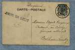 81 Op Postkaart Met Naamstempel JEMEPPE-SUR-SAMBRE - Other & Unclassified