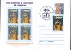 2 Enteire Postal With Scout With Vignete Cancelations  2001. - Autres & Non Classés