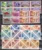 OLYMPIC GAMES 1964, 2 SETS SHARJAH / UMM AL-KAIWAIN BLOCKS OF 4 NEVER HINGED **! - Sommer 1964: Tokio