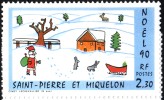 1990 Noël - Unused Stamps