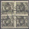 LIECHTENSTEIN,  VFU BLOCK OF 4 - 1921! - Gebraucht