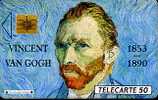 @+ Télécarte - Vincent VAN GOGH - 50U. SO3. 04/90. - Sin Clasificación