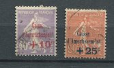 France . N° 249- 250 CA Oblit. - 1927-31 Cassa Di Ammortamento