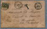 TX6 Op Postkaart, Stempel HOUGAERDE Op 4/juillet/1901 - Covers & Documents