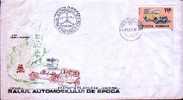 Covers With Cancelations Of Ralye 1985 Of Sinaia. - Cars
