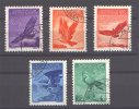 LIECHTENSTEIN, AIRPOST 1936 "RAPTORS / BIRDS" 1936 PERFECTLY USED SET! - Aéreo