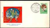 FDC With Handball1976 Of Romania. - Hand-Ball