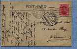 138 Op Postkaart Met Duitse Brugstempel BORGWORM-WAREMME Op 13/5/1920!!!   (noodstempel) - 1915-1920 Alberto I