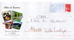 Entier Postal PAP Local Personalisé. Brive, Office De Tourisme Au Croisement Des Sens : Foie Gras, Randonnée - PAP: Aufdrucke/Luquet