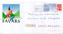 Entier Postal PAP Local Personalisé. Favars (le Château) - Listos Para Enviar: Transplantes /Luquet