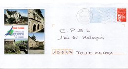 Entier Postal PAP Local Personalisé. Laguenne Ville Fleurie - Prêts-à-poster: Repiquages /Luquet