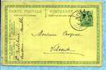 Entier Met KIESBUREELSTEMPEL  NIVELLES Op 19/2/19 (noodstempel) - 1915-1920 Albert I.