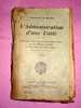 Administration D'une Unité 1931 - Sonstige & Ohne Zuordnung